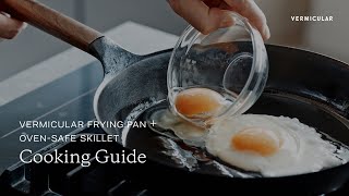 Vermicular Frying Pan  OvenSafe Skillet  Cooking Guide [upl. by Selokcin]