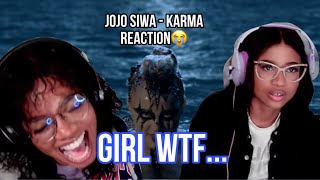 TWO BADDIES REACT JoJo Siwa  Karma Official Video girl who approved this… [upl. by Namreh]