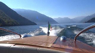 Lago di Como  Water Limousine  boat tour on Lake Como [upl. by Lemrahs]