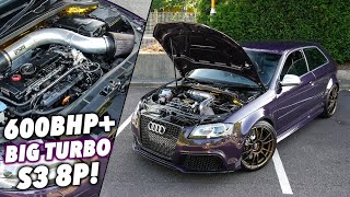 The 600BHP BIG Turbo S3 8P from HELL [upl. by Imuy]