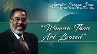 Audio Sermon  Woman Thou Art Loosed  Luke 131017 [upl. by Uella]