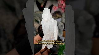 Natural Scolecite Cluster Stone  Calming amp Healing Energy [upl. by Robina]