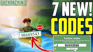 NEW ALL WORKING CODES FOR BACKPACKING IN 2024 ROBLOX BACKPACKING CODES [upl. by Ahusoj129]