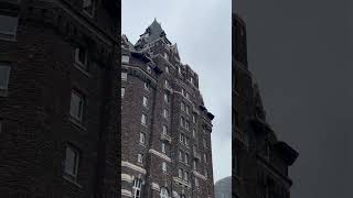 Arriving at The Fairmont Banff Springs Hotel in Banff Alberta  Canada fairmont fairmontmoments [upl. by Risley]