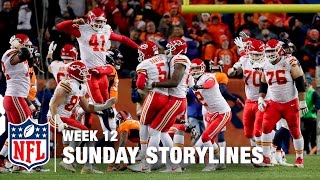 Sundays Best and Worst Moments from Week 12  Sunday Storylines  NFL Network [upl. by Annairam]