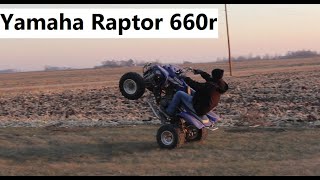 Yamaha Raptor 660  Acceleration  Fast Raptor 660 [upl. by Sirahs404]