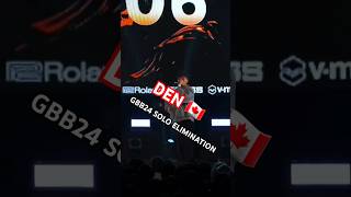 DEN in gbb24 Solo Elimination beatbox trending youtubeshorts viralvideo shorts [upl. by Yerac]