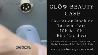 Cavitation Machine Set Up Tutorial With Tips  Suitable For The 30K amp 40K Kim Slim Models [upl. by Bessy]