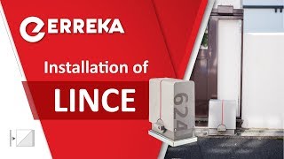 Electromechanical operator sliding door LINCE ERREKA [upl. by Ervine266]