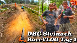 IXS Downhill Cup Steinach Tag 1 VLOG Trackwalk  Training  4K  Julian Schneider [upl. by Fiden]