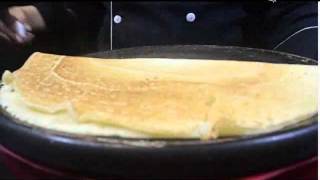 Crepa de Queso con Zarzamora  Cursos de Gastronomia [upl. by Airtened]