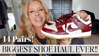 Huge Shoe Haul Stylish Comfy And Cozy Picks [upl. by Pegg]