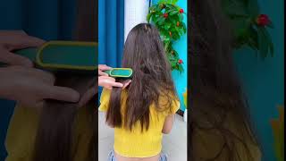 Electric Straightener Comb Se Paaye Silky Smooth Bal 💁‍♀️  Hair Styling Made Easy shorts [upl. by Norvall210]