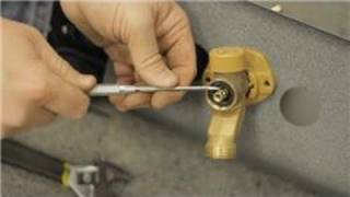 Fixing Faucets  How to Repair a Leak in a FrostProof Water Faucet [upl. by Shepherd]