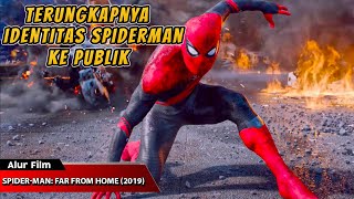 TERUNGKAPNYA IDENTITAS SPIDERMAN KE PUBLIK  ALUR CERITA FILM SPIDER  MAN  FAR FROM HOME 2019 [upl. by Pelag]