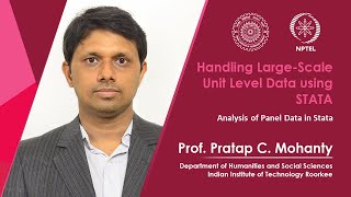 Lecture 40 Analysis of Panel Data in Stata [upl. by Berthoud]