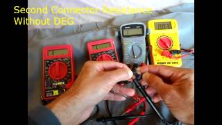 Multimeters Comparison Innova and Centech and Dielectric Grease Resistance in Connectors [upl. by Jeffcott]