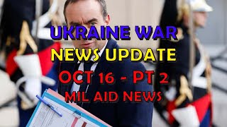 Ukraine War Update NEWS 20241016b Military Aid News [upl. by Alliscirp]