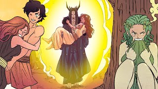 Hades e Perséfone O Amor e os Amantes do Rei e da Rainha do Submundo  Mitologia Grega [upl. by Ahsikam]