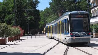 TramTrain  VonatVillamos  Light rail  Straßenbahn  Eisenbahn  SzegedHódmezővásárhely [upl. by Dahlia]