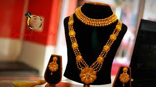 Bride gold jewelry Set Design Pure Gold [upl. by Acinorav]