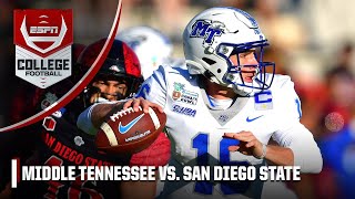 Hawaii Bowl Middle Tennessee Blue Raiders vs San Diego State Aztecs  Full Game Highlights [upl. by Ertha]