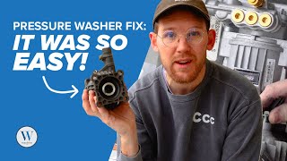 Simpson Pressure Washer Pump Replacement  Easy DIY Fix for Frozen Pumps [upl. by Jere]