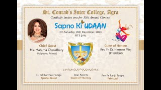 35th Annual Day  StConrads Inter CollegeAgra 20232024 [upl. by Suidaht]