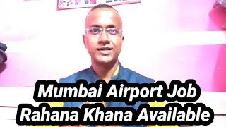 mumbai airport job rahana khana salary g4s viral trading video fresher free good [upl. by Paton]