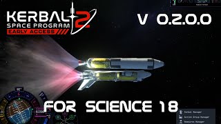 KSP 2 Early Access  For Science 18  Laythe Shuttle [upl. by Eimaj]