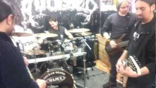 AVULSED  First practice with Osckar on drums 20042012avi [upl. by Lorola]