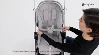 How to Use the Onepull Harness I Balios S Stroller  CYBEX [upl. by Lledniw]