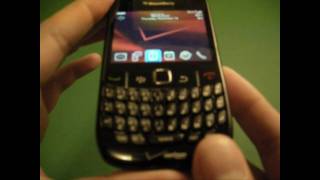 Verizon BlackBerry Curve 8530 Unboxing [upl. by Ahsinet]