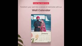 Customised Calendar Printing Services  Wall Calendar  Table Calendar  Pocket Calendar  Diary etc [upl. by Gustavo]