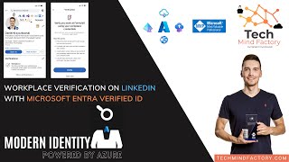 Workplace Verification on LinkedIn with Microsoft Entra Verified ID [upl. by Keldon]