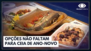 Ceia de AnoNovo alternativas para o tradicional bacalhau  Jornal da Noite [upl. by Aday]