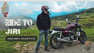 KATHMANDU to JIRI Motorcycle ride  Nepal  Yatri [upl. by Ahras]