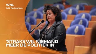 Van der Plas over vertrek Idsinga Je vindt straks niemand meer die de politiek in wil [upl. by Trish186]