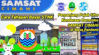 CARA PERPANJANG BAYAR PAJAK STNK 5 TAHUN BIAYA GANTI PLAT NOMOR KENDARAAN SAMSAT CIMAHI DRIVE THRU [upl. by Annoik]