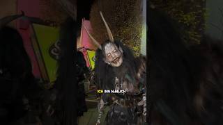 So läuft ein Krampuslauf wirklich ab😱👹 tradition landleben krampus perchten österreich maske [upl. by Hinman]