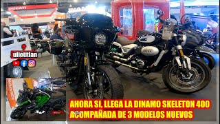 DINAMO NUEVOS MODELOS EN EXPO MOTO CDMX JULIOTITLAN [upl. by Schnell587]