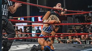 Jessica Troy vs Jordynne Grace  WSW Womens Championship UNLEASH HELL 2023 [upl. by Whorton]