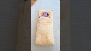 Newborn baby swaddle babycaretips shorts ❤️ [upl. by Oberon]