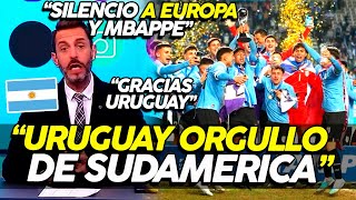 PABLO GIRALT felicita al CAMPEON DEL MUNDO SUB 20 UY ¡URUGUAY ORGULLO de SUDAMERICA [upl. by Rraval]