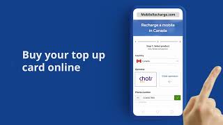 Skip the store top up Canada online with MobileRechargecom recharge [upl. by Huda187]