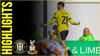 Harrogate Town 21 Bradford City highlights [upl. by Inalej]