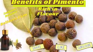 BENEFITS OF PIMENTO [upl. by Dorolice]