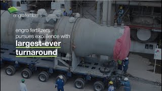 Engro Fertilizers  LargestEver Turnaround [upl. by Griggs]