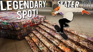 LEGENDARY London Skate Spot in Skater XL  SOUTH BANK [upl. by Lynad]