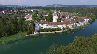 Kloster und Musikinsel Rheinau 4K Qualität [upl. by Summer334]